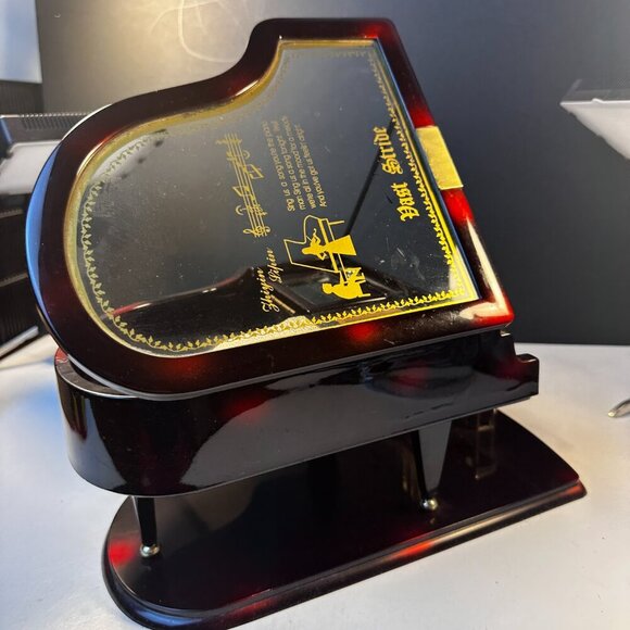 VTG "VEST STRIDE" GRAND PIANO MUSIC AND JEWELRY BOX - Picture 4 of 16